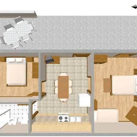 Apartment With A Parking Space *
